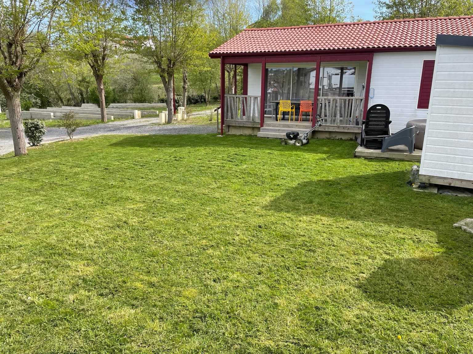 Jardin remis en état après intervention Vert Tige Jardin-Antho