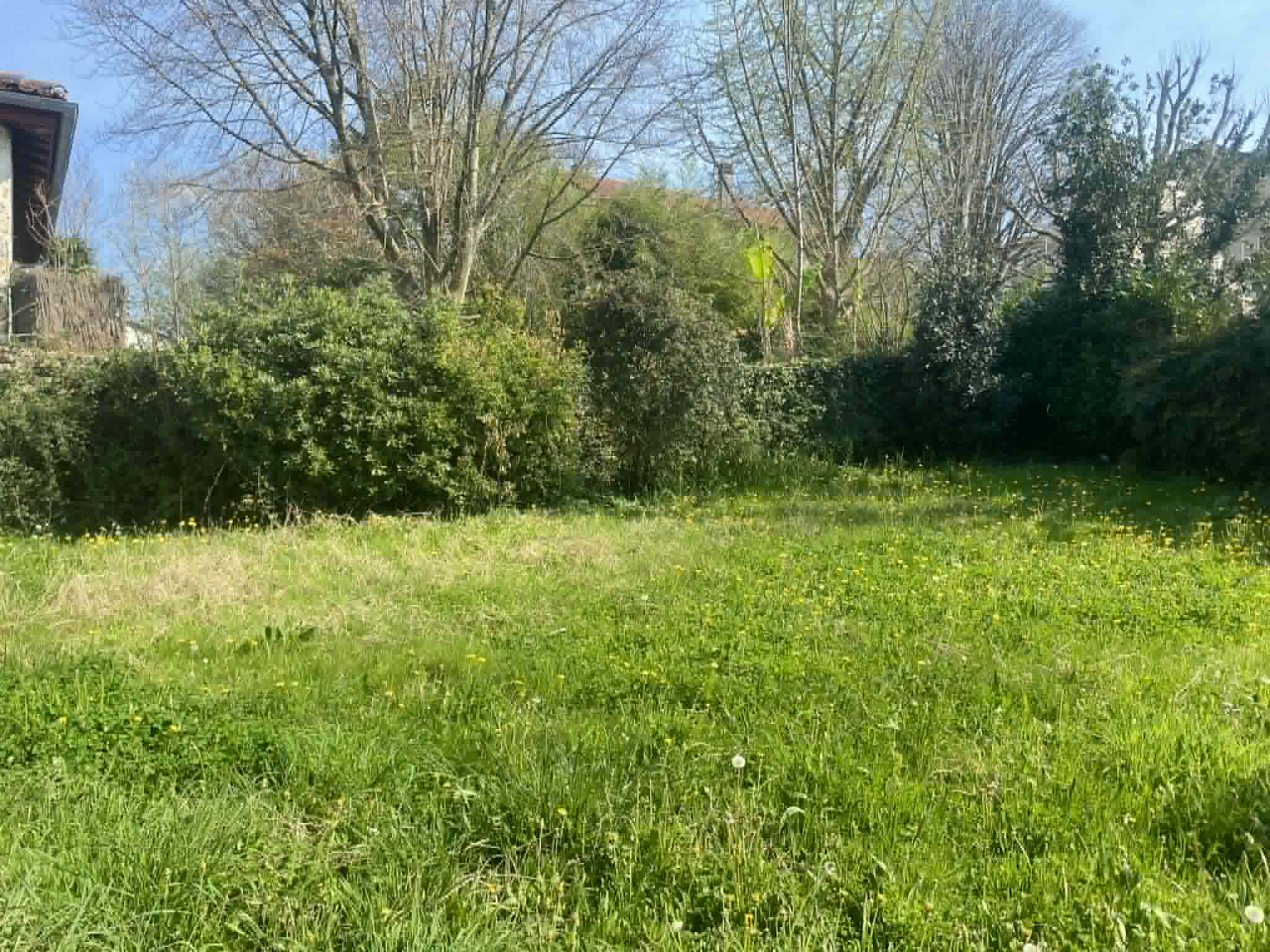 Jardin avant remise en état Saint-Jean-de-Luz